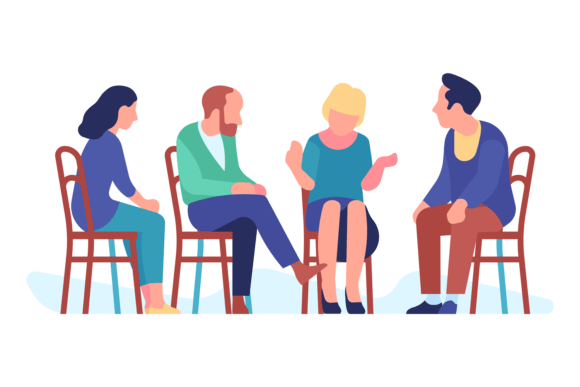 Download Addiction Treatment Session. People Disc - Premium Resources