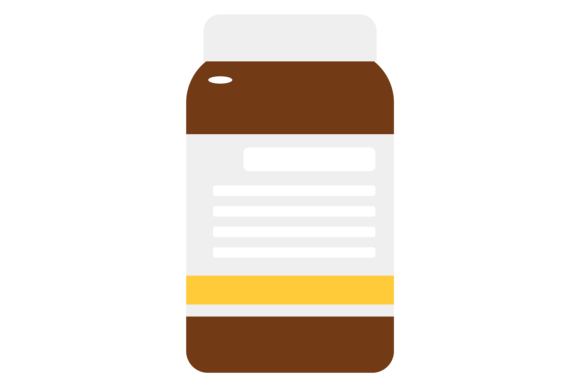 Download Drug Jar. Medical Glass Treatment Color - Premium Resources